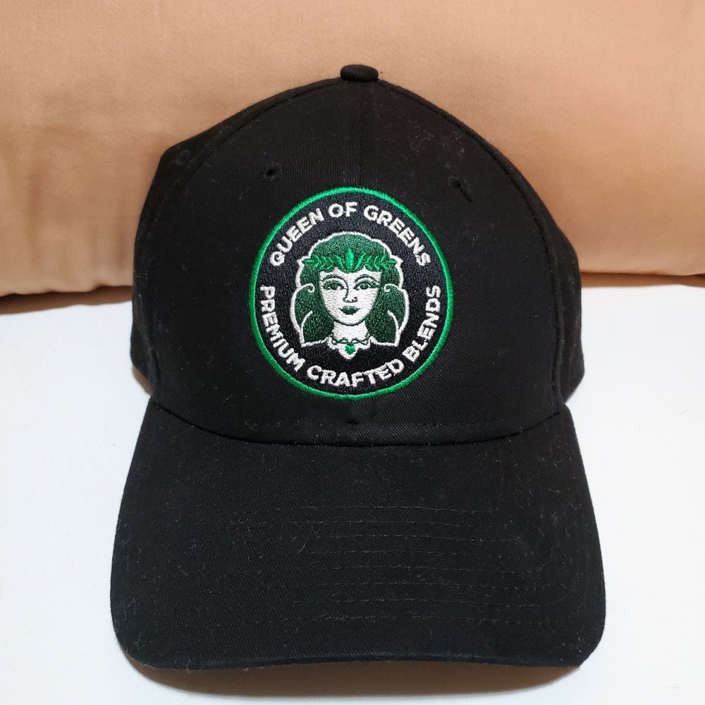 Queen of Greens 9FORTY Women's Adjustable Baseball Hat Black One Size